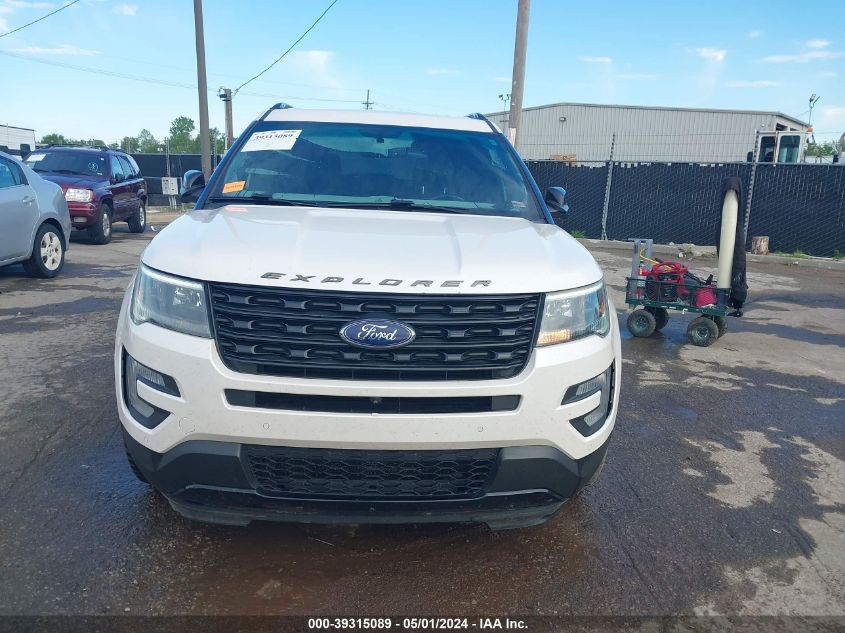 2017 Ford Explorer Sport VIN: 1FM5K8GT4HGA73546 Lot: 39315089