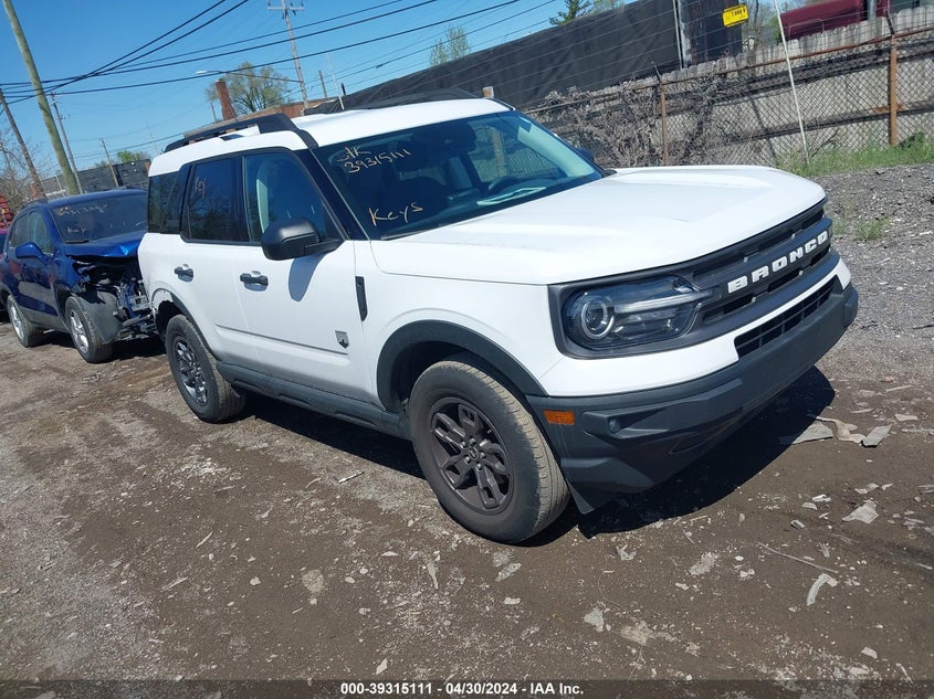 2021 Ford Bronco Sport Big Bend VIN: 3FMCR9B67MRA57757 Lot: 39315111