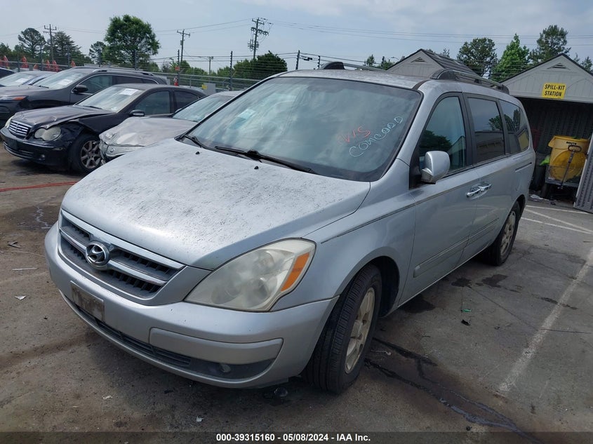 2007 Hyundai Entourage Gls/Limited/Se VIN: KNDMC233976018868 Lot: 39315160