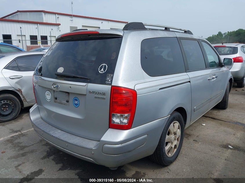 2007 Hyundai Entourage Gls/Limited/Se VIN: KNDMC233976018868 Lot: 39315160
