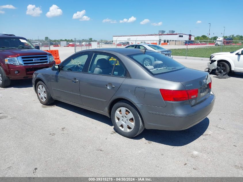 2009 Hyundai Sonata Gls VIN: 5NPET46C79H440710 Lot: 39315275