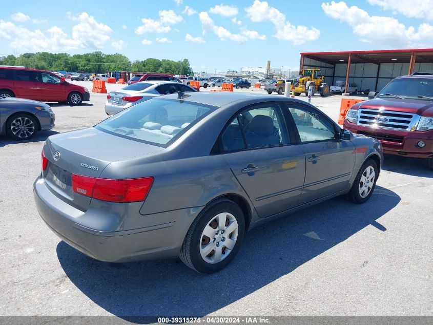 2009 Hyundai Sonata Gls VIN: 5NPET46C79H440710 Lot: 39315275