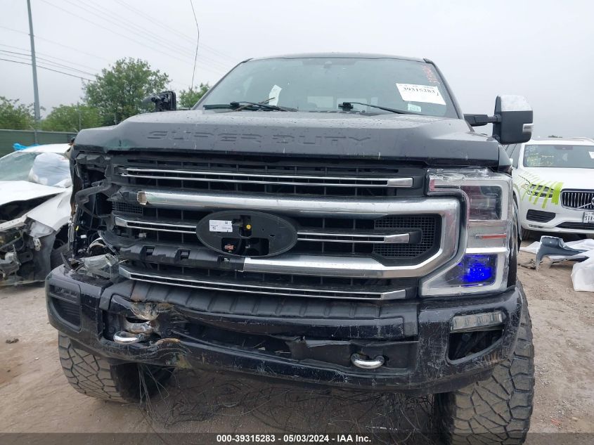 2020 Ford F-250 Platinum VIN: 1FT8W2BT3LED24393 Lot: 39315283