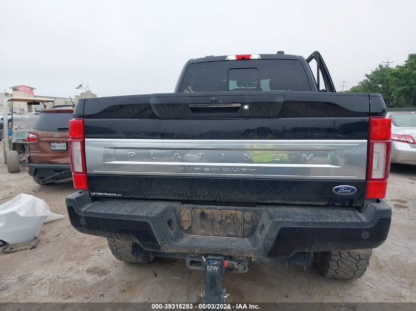 2020 Ford F-250 Platinum VIN: 1FT8W2BT3LED24393 Lot: 39315283