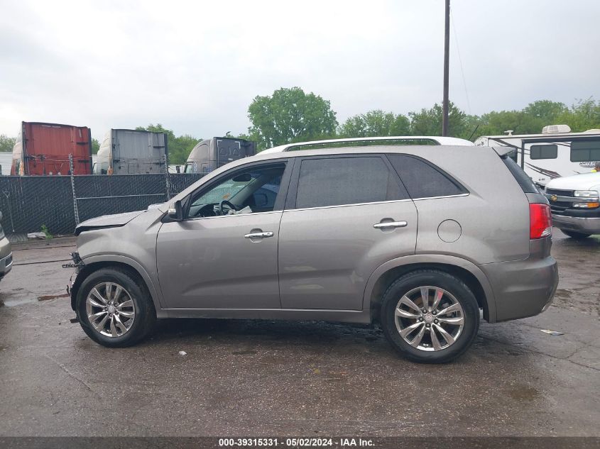 5XYKW4A25DG392486 2013 Kia Sorento Sx