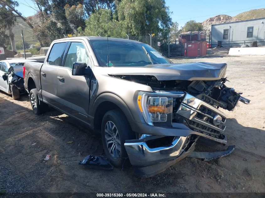 2022 FORD F-150 LARIAT - 1FTFW1CD2NFB77229