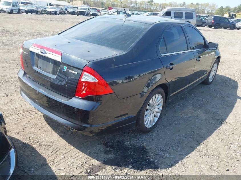 3FADP0L31CR399885 | 2012 FORD FUSION HYBRID