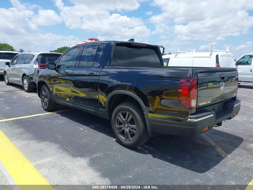 5FPYK3F10KB001837 | 2019 HONDA RIDGELINE