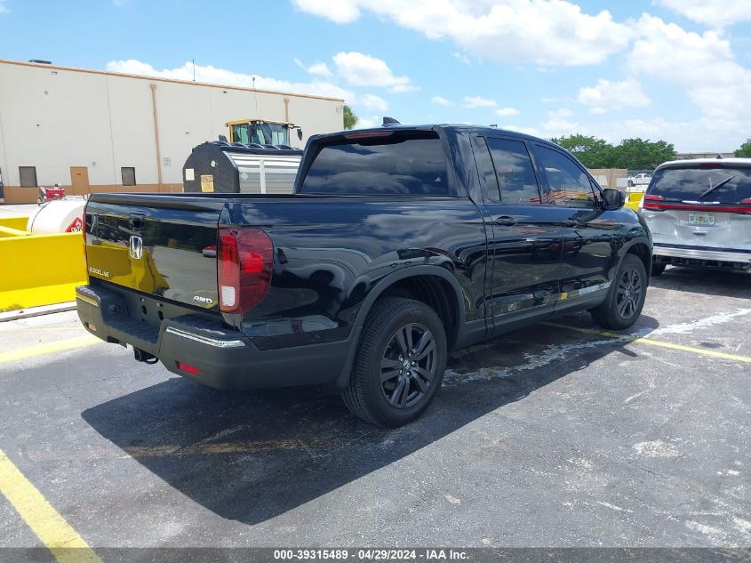 5FPYK3F10KB001837 | 2019 HONDA RIDGELINE