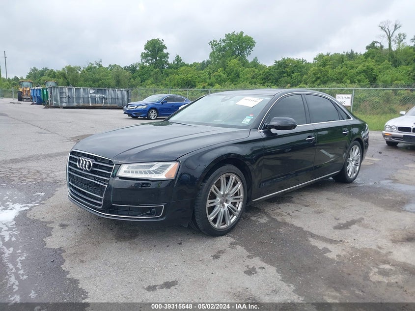 2015 Audi A8 L 3.0T VIN: WAU3GAFD0FN000985 Lot: 39315548