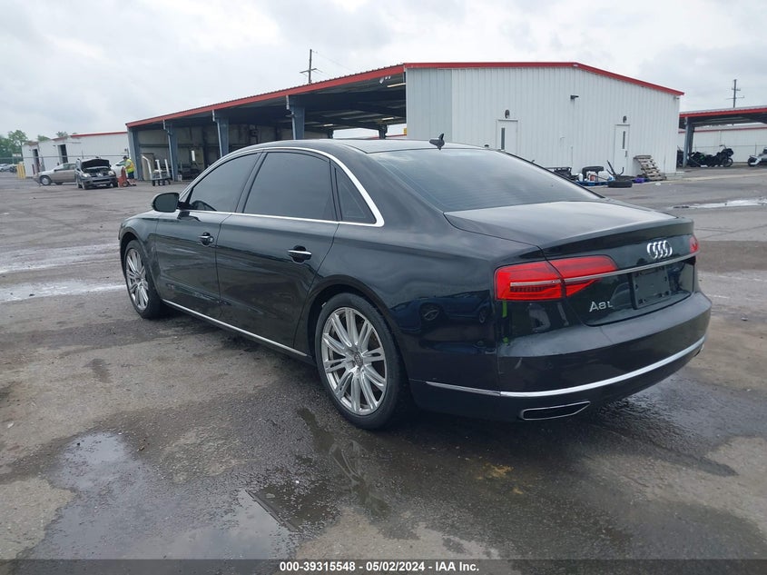 2015 Audi A8 L 3.0T VIN: WAU3GAFD0FN000985 Lot: 39315548