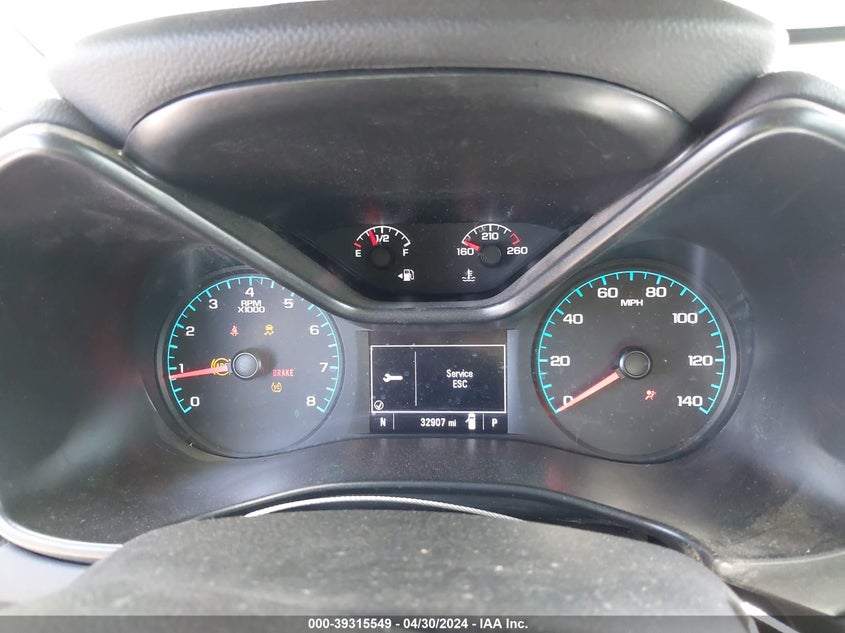 VIN 1GCGSCEN4N1136924 2022 CHEVROLET COLORADO 2WD  SHORT BOX LT