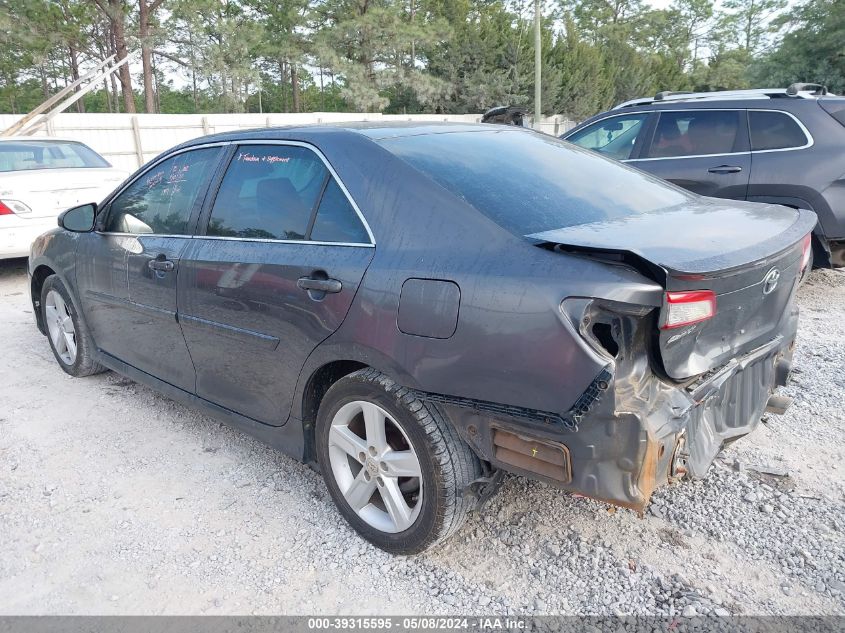 2012 Toyota Camry Se VIN: 4T1BF1FK3CU115397 Lot: 39315595