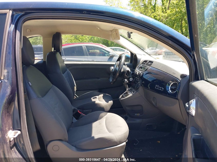 2014 Fiat 500 Pop VIN: 3C3CFFAR0ET291710 Lot: 39315647