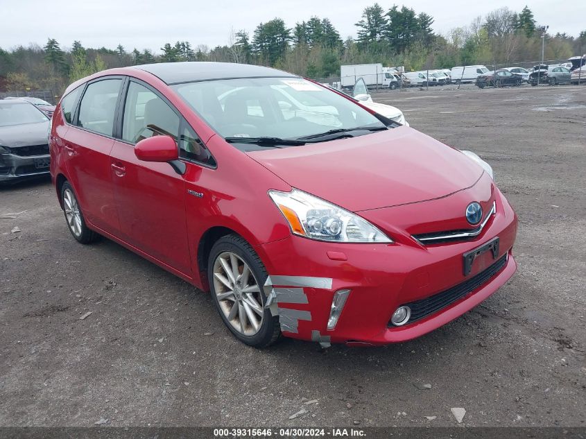 JTDZN3EU3C3097557 | 2012 TOYOTA PRIUS V