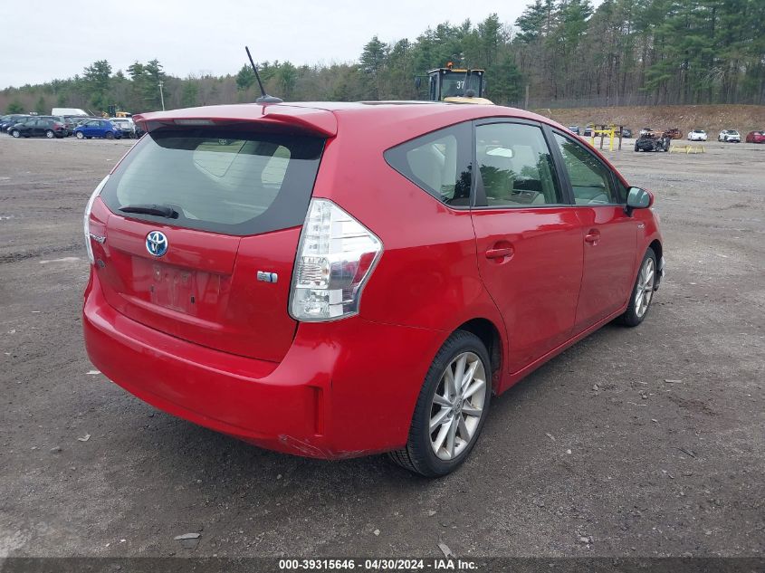 JTDZN3EU3C3097557 | 2012 TOYOTA PRIUS V