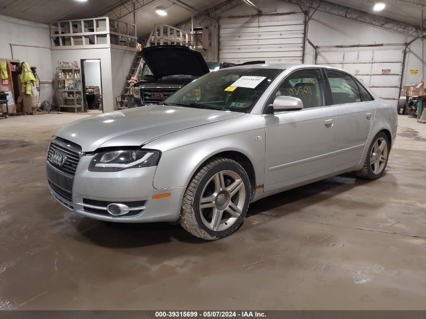 2006 Audi A4 2.0T VIN: WAUDF78EX6A194819 Lot: 39315699