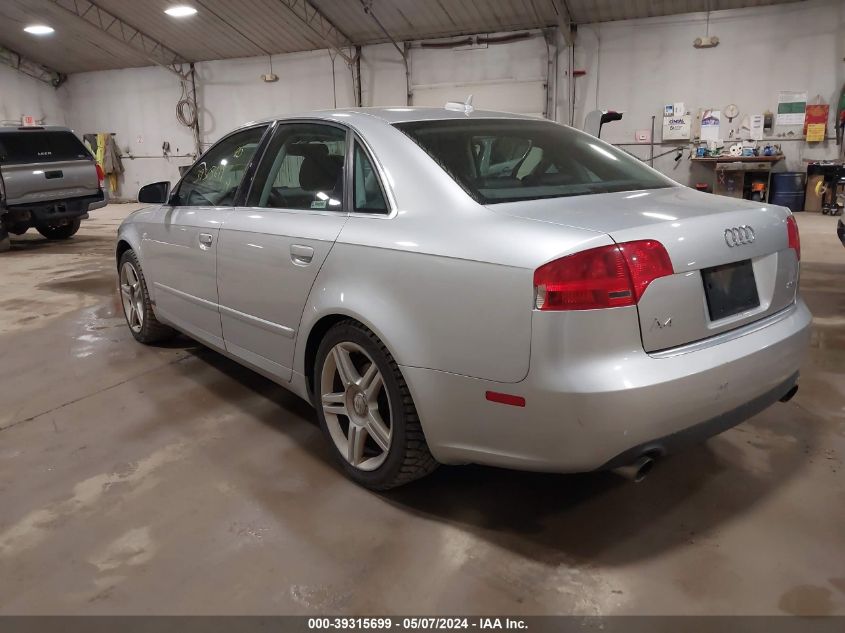 2006 Audi A4 2.0T VIN: WAUDF78EX6A194819 Lot: 39315699