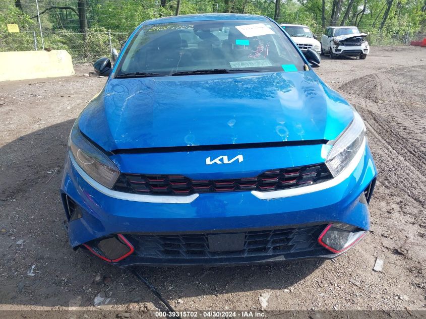 2023 Kia Forte Gt-Line VIN: 3KPF54AD5PE647824 Lot: 39315702