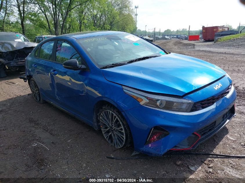 2023 Kia Forte Gt-Line VIN: 3KPF54AD5PE647824 Lot: 39315702