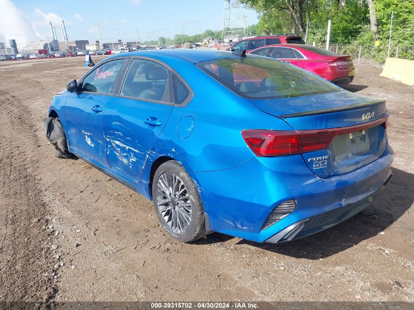 2023 Kia Forte Gt-Line VIN: 3KPF54AD5PE647824 Lot: 39315702