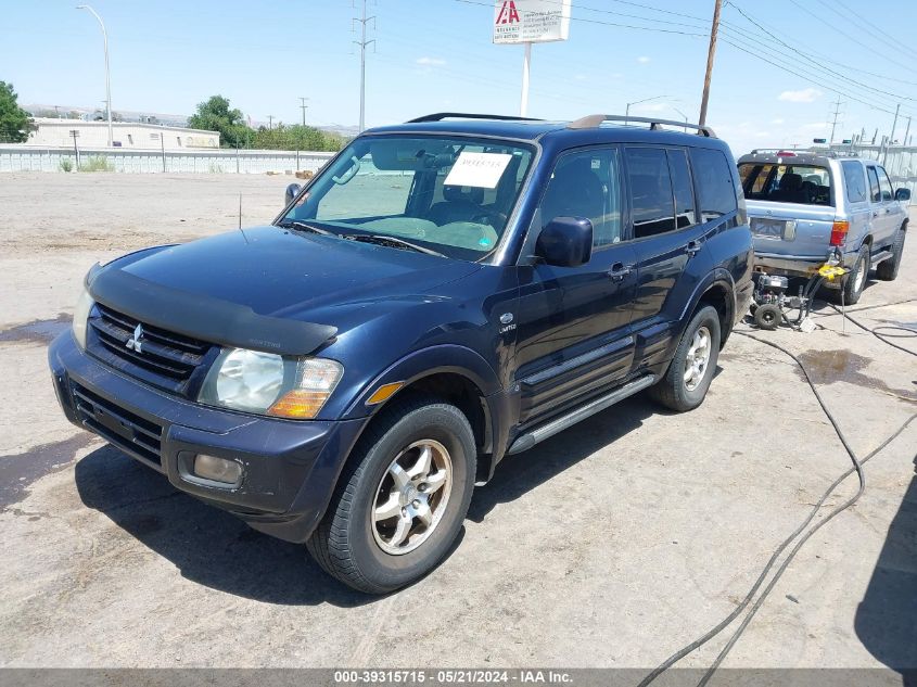 2002 Mitsubishi Montero Limited VIN: JA4MW51R32J071081 Lot: 39315715