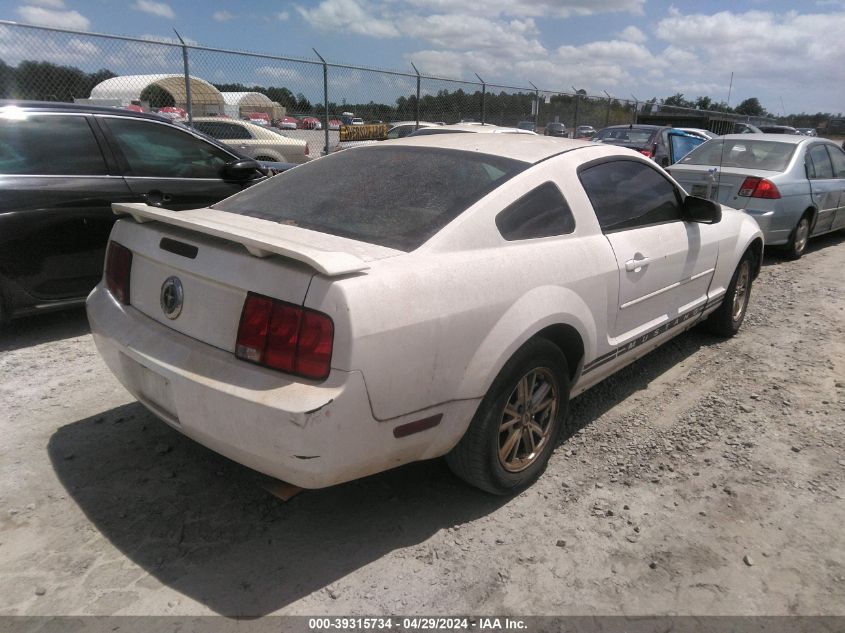 1ZVFT80N855154443 | 2005 FORD MUSTANG