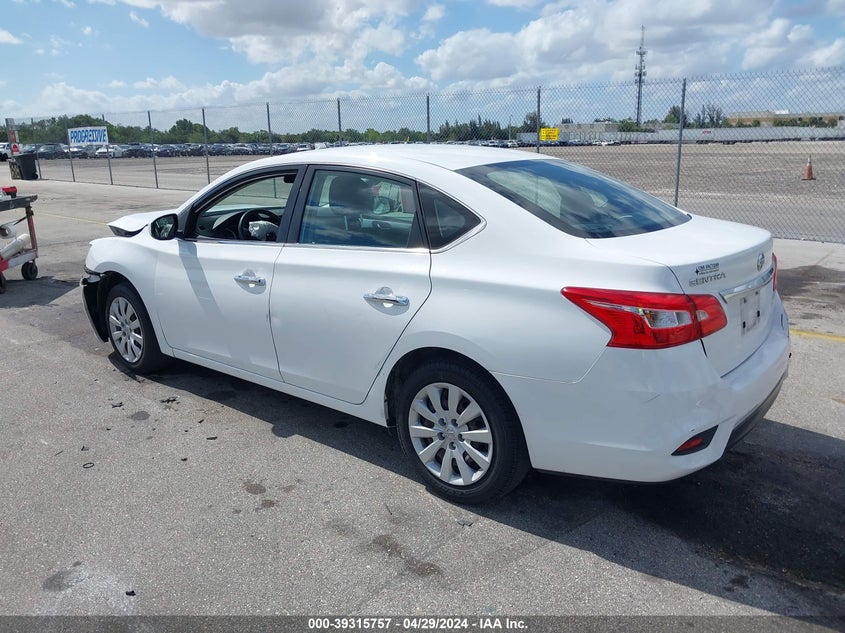 VIN 3N1AB7AP9KY342979 2019 NISSAN SENTRA S