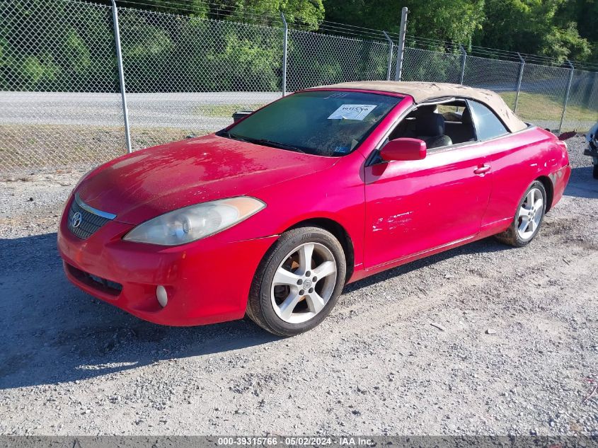 2006 Toyota Camry Solara Sle VIN: 4T1FA38P06U071125 Lot: 39315766