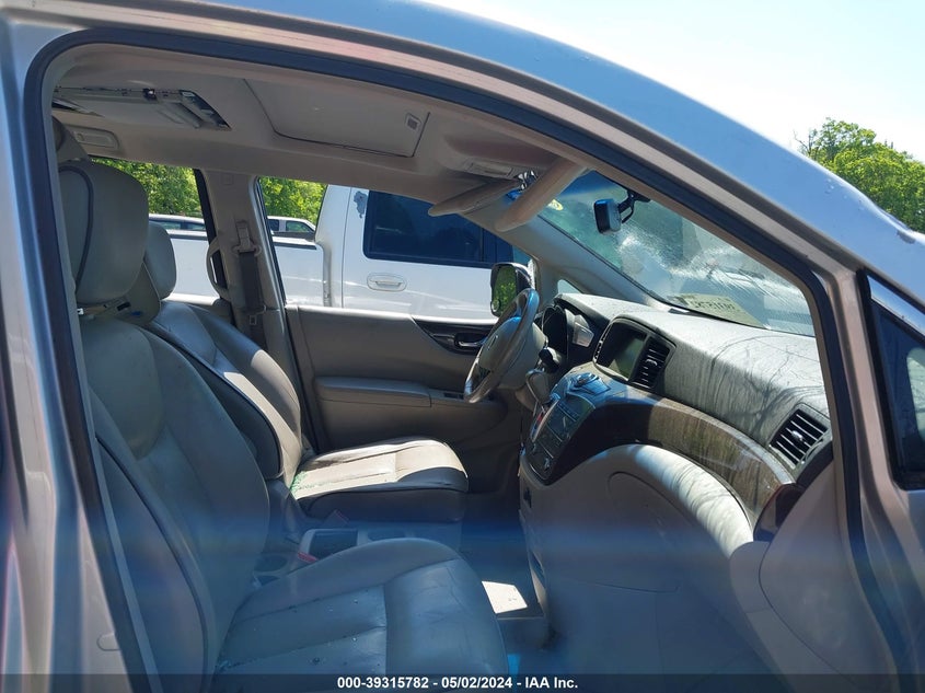 2011 Nissan Quest Sl VIN: JN8AE2KP7B9003850 Lot: 39315782