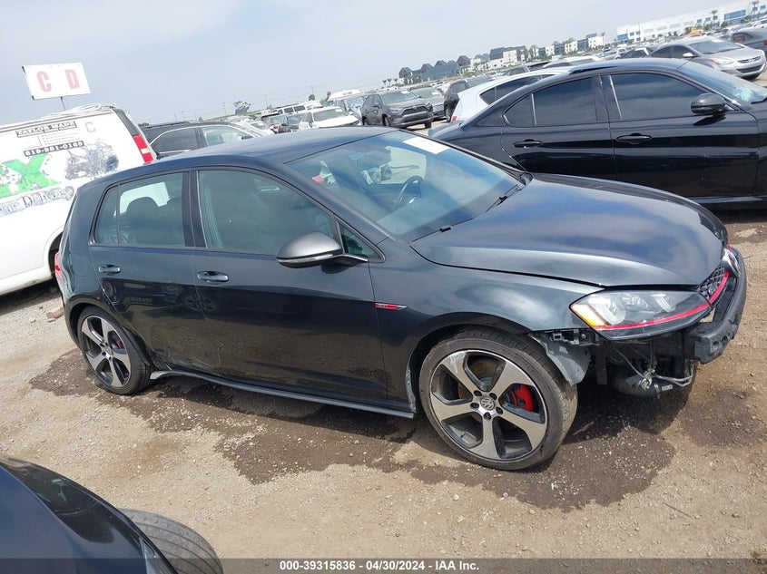 2016 VOLKSWAGEN GOLF GTI SE 4-DOOR - 3VW5T7AU0GM005579