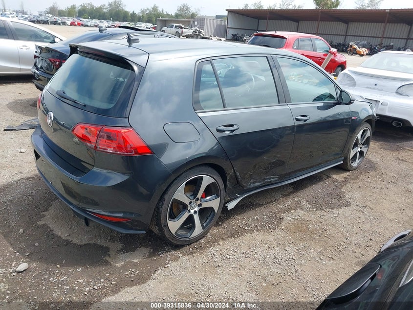 2016 VOLKSWAGEN GOLF GTI SE 4-DOOR - 3VW5T7AU0GM005579