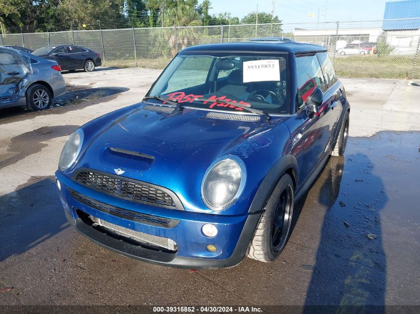 WMWRE33454TD85522 | 2004 MINI COOPER S