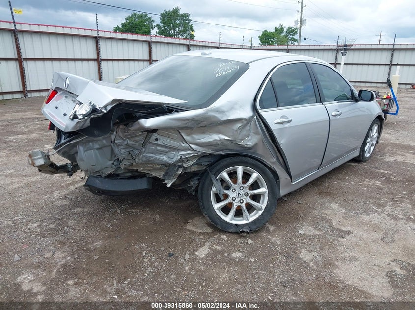 2006 Acura Tsx VIN: JH4CL96936C033188 Lot: 39315860