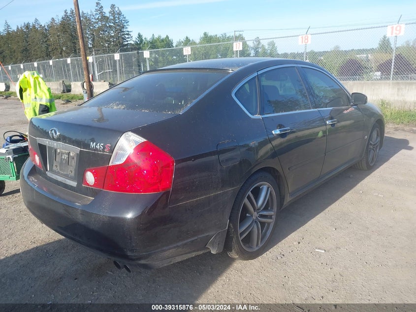 2007 Infiniti M45 Sport VIN: JNKBY01E57M400200 Lot: 39315876