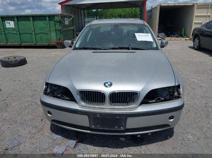 WBAET37435NJ85160 | 2005 BMW 325I