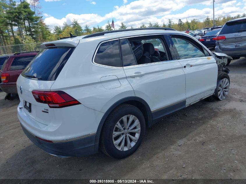 2018 Volkswagen Tiguan 2.0T Se/2.0T Sel VIN: 3VV2B7AX1JM161495 Lot: 39315905