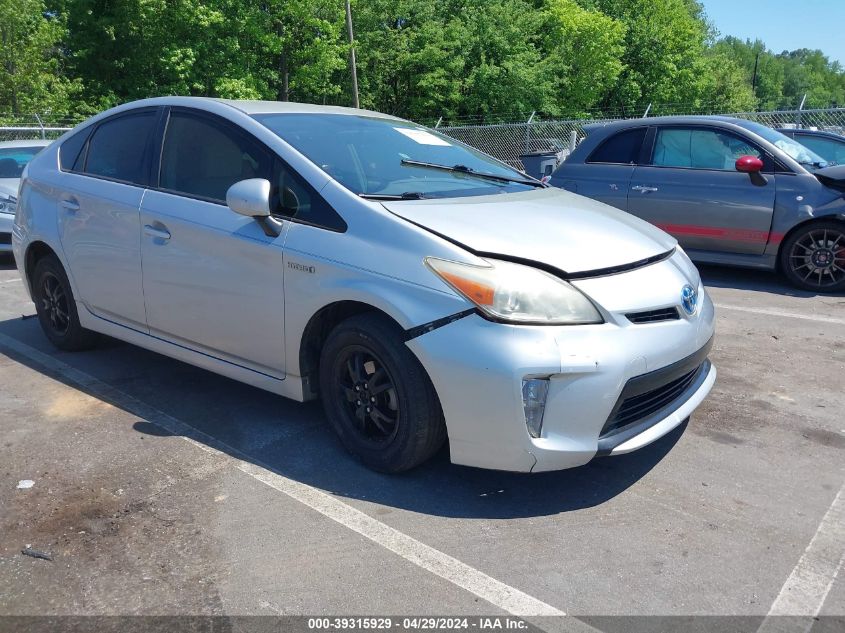 JTDKN3DU8C5500469 | 2012 TOYOTA PRIUS