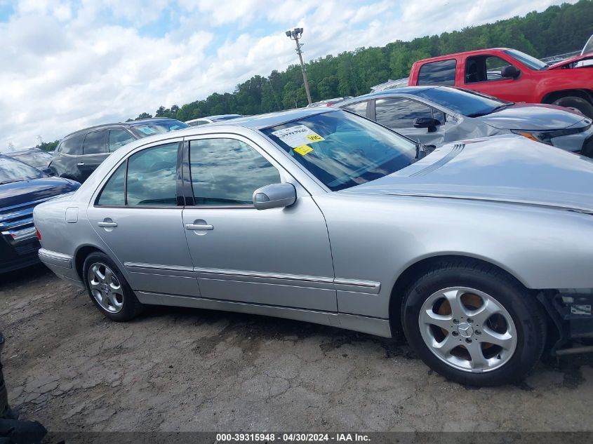 2002 Mercedes-Benz E 320 Special Edition VIN: WDBJF65J12B405071 Lot: 39315948