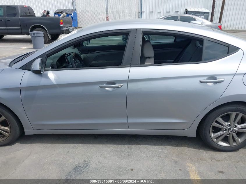 2017 Hyundai Elantra Se VIN: 5NPD84LF0HH160282 Lot: 39315981