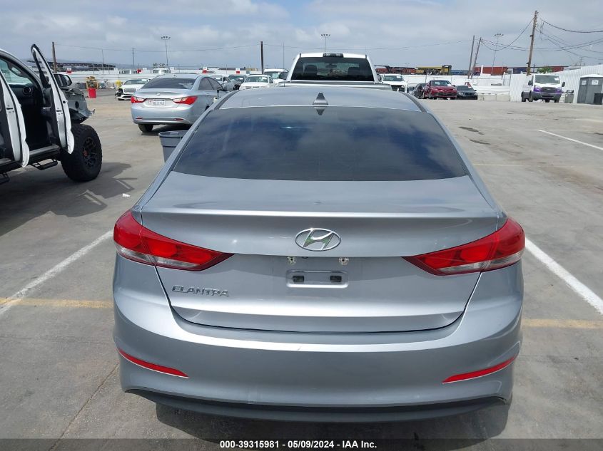 2017 Hyundai Elantra Se VIN: 5NPD84LF0HH160282 Lot: 39315981