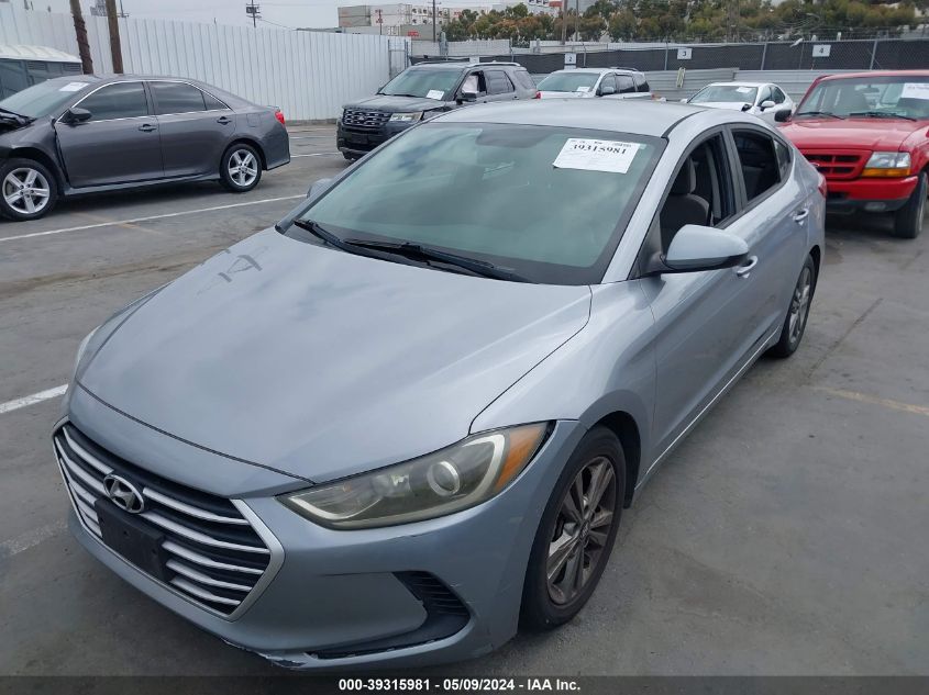 2017 Hyundai Elantra Se VIN: 5NPD84LF0HH160282 Lot: 39315981