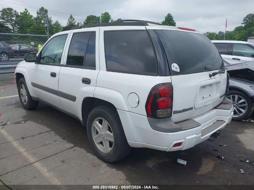 2003 Chevrolet Trailblazer Ls VIN: 1GNDT13S732330133 Lot: 39315982