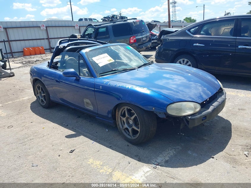 1999 Mazda Mx-5 Miata Leather Pkg/Popular Equipment Pkg/Sports Pkg/Touring Pkg VIN: JM1NB3539X0134861 Lot: 39316014
