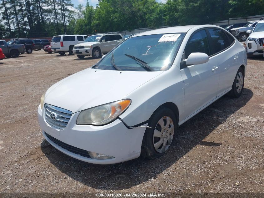 2010 Hyundai Elantra Gls VIN: KMHDU4AD6AU140977 Lot: 39316026