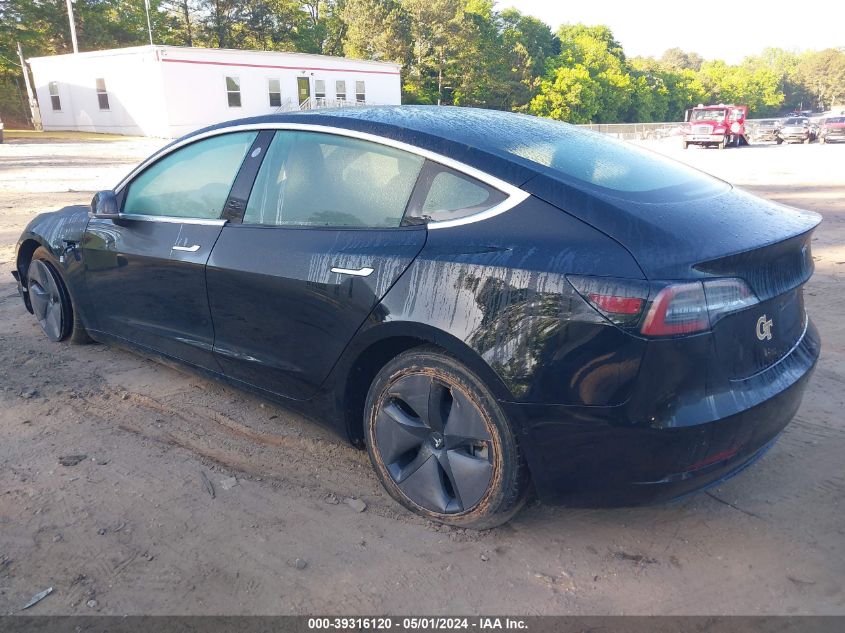 2020 Tesla Model 3 Long Range Dual Motor All-Wheel Drive VIN: 5YJ3E1EB9LF599906 Lot: 39316120