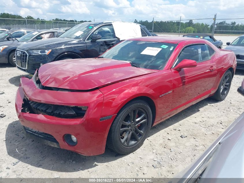 2013 Chevrolet Camaro 1Lt VIN: 2G1FB1E31D9160082 Lot: 39316221