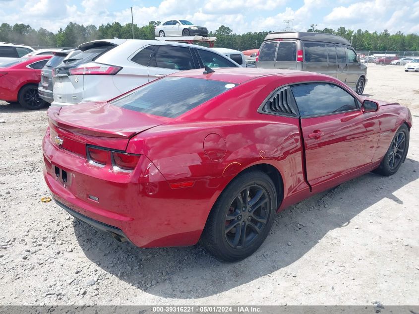 2013 Chevrolet Camaro 1Lt VIN: 2G1FB1E31D9160082 Lot: 39316221