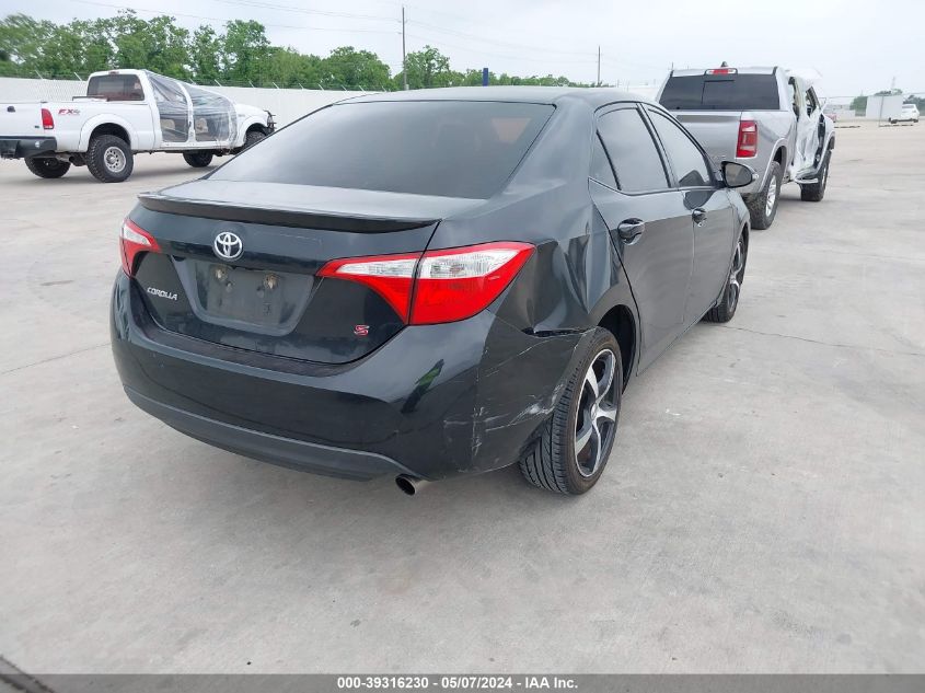 2014 Toyota Corolla S VIN: 5YFBURHE7EP126774 Lot: 39316230