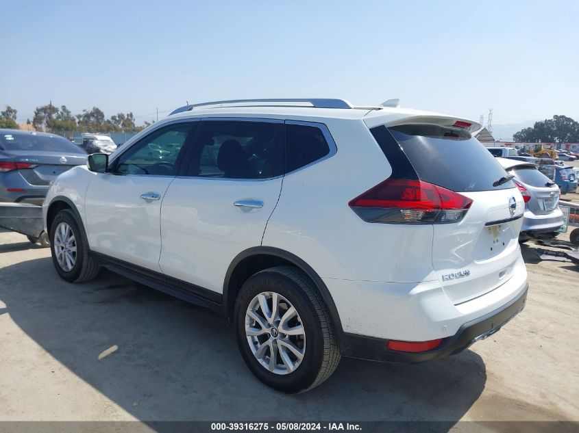 2020 Nissan Rogue Sv Intelligent Awd VIN: JN8AT2MV7LW144230 Lot: 39316275